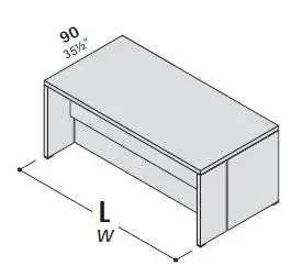 Стол (передняя панель до пола) 155012. Фото 1
