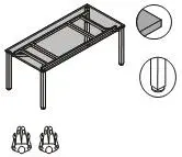 Стол переговорный с цельной столешницей S7161. Фото 1