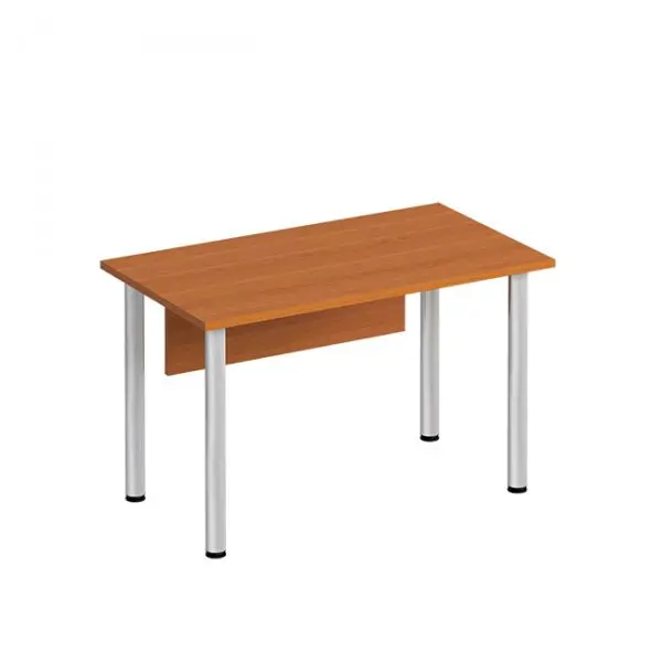 Стол письменный на хромированных опорах МХ с экраном ДСП ФР 1111. Фото 1