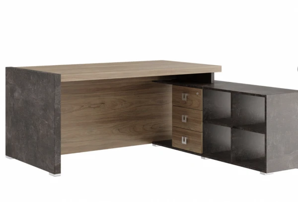 Стол письменный на опорной тумбе SOB39111054. Фото 1