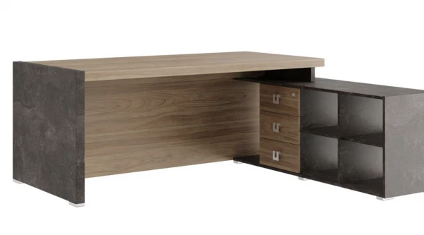 Стол письменный на опорной тумбе SOB39111454. Фото 1