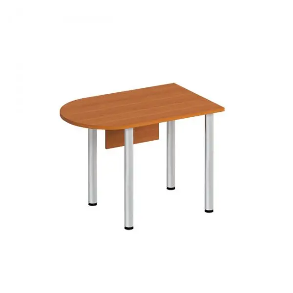 Стол письменный на хромированных опорах МХ с экраном ДСП ФР 2114. Фото 1