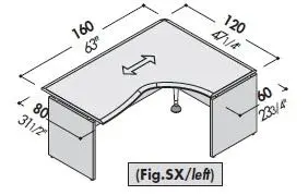 Стол правый 177844. Фото 1