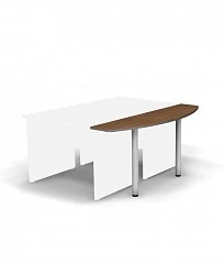 Стол приставной на два стола ДСП 22 мм 76B003. Фото 1