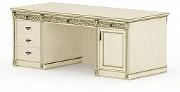 Стол руководителя двухтумбовый ПК-МР-СТР200Х90/2Т. Фото 1