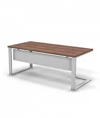 Стол руководителя левый с экраном 180met L. Фото 1
