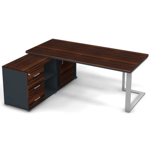 Стол руководителя левый VN150(180)metL. Фото 1