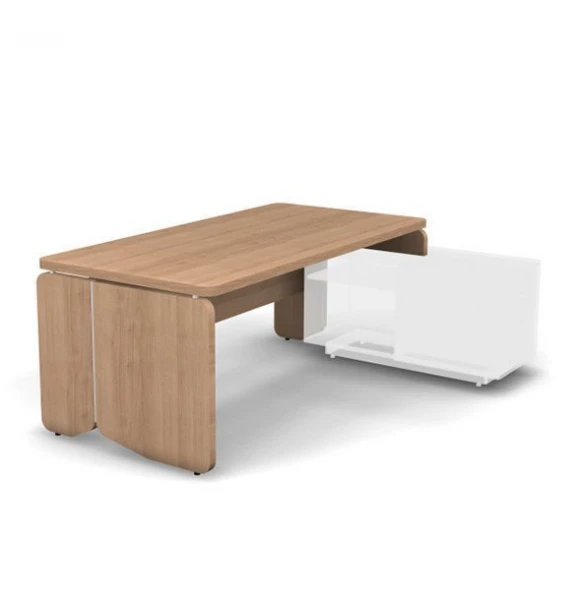 Стол руководителя правый, для опорной тумбы ДСП 7#37111. Фото 1