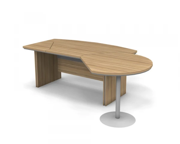 Стол руководителя с брифингом, правый 8#21726. Фото 1