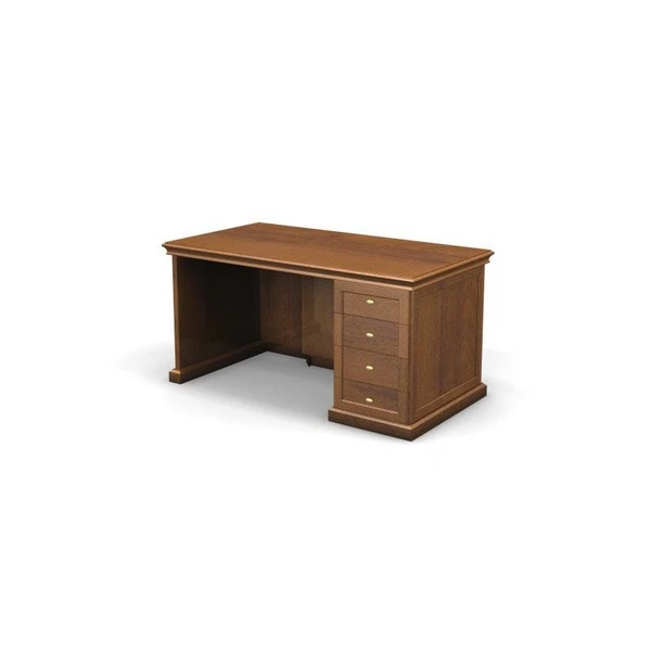 Стол руководителя с тумбой, правый 82.022. Фото 1