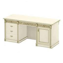 Стол руководителя с тумбой ПК-МР-СТР178Х69/2Т. Фото 1