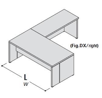 Стол с приставкой, правый