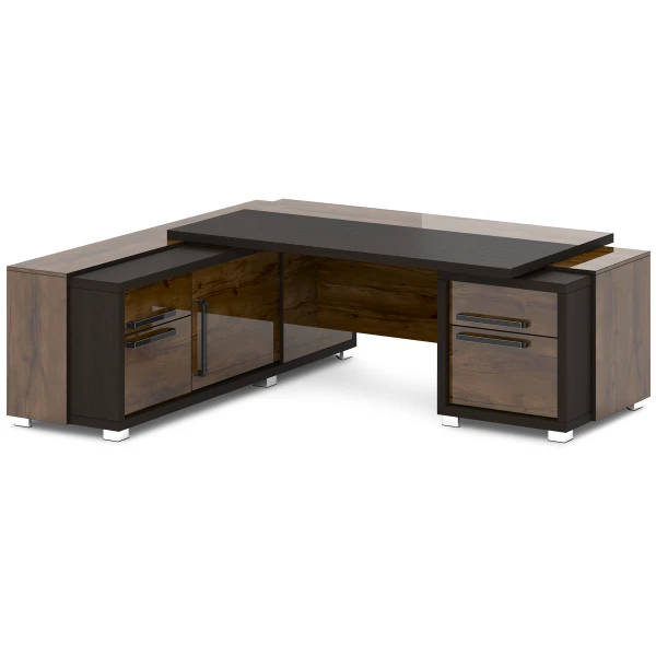 Стол с тумбой и греденцией L-118 пр/л. Фото 1