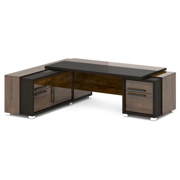 Стол с тумбой и греденцией L-20 пр/л. Фото 1