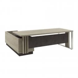 Стол с тумбой (опоры металл) Z-422л/п0000. Фото 1