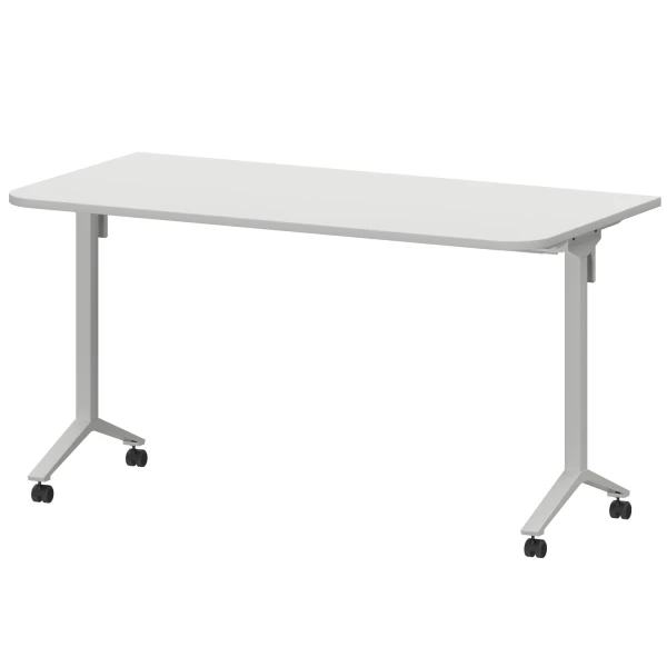 Стол складной мобильный радиусный 1400х700х750, 22мм МБ22-140.70Р. Фото 1