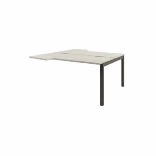 Стол-тандем на металлокаркасе эргономичный (средняя секция) D-612. Фото 1