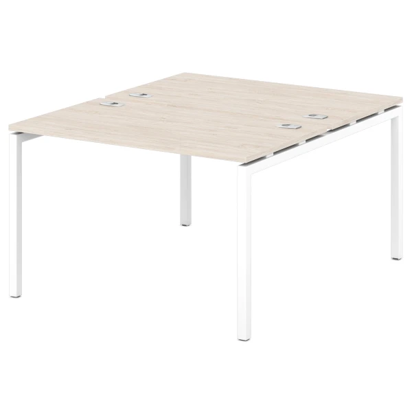 Стол-тандем на металлокаркасе Т-2. Фото 1