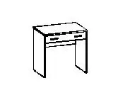 Стол туалетный с ящиком Т-102. Фото 1