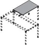Столешница приставного стола В-017М. Фото 1