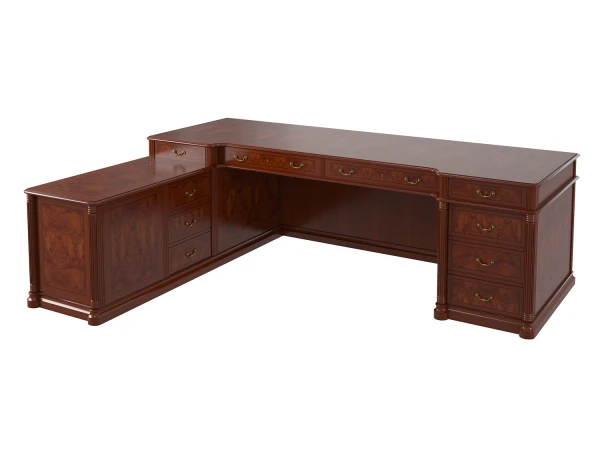 Столы для руководителя (столешница в шпоне) 01102. Фото 1