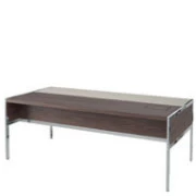 Столы для руководителя G017 - Матовая отделка + столешница в коже. Фото 1