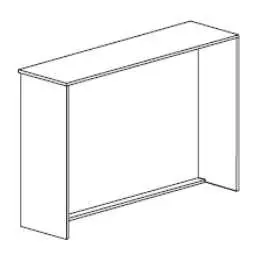 Стойка-ресепшен прямая F0131. Фото 1