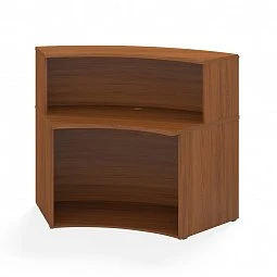 Стойка ресепшен ПК-ТФ-СКР90Х90У. Фото 1