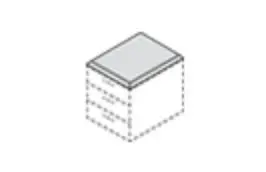 TOUR Подушка на тумбу seat Ped KITON 01. Фото 1