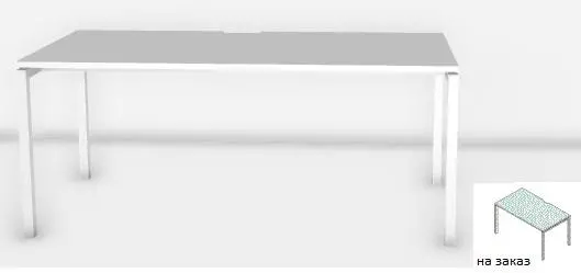 TOUR Стол писм. 140*80 с вырез. 80S306 W3. Фото 1