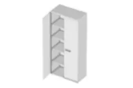 TOUR Высокий шкаф с полками TOUR high cabinet sh. Фото 1