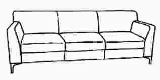 Трехместный диван SMART. Фото 1