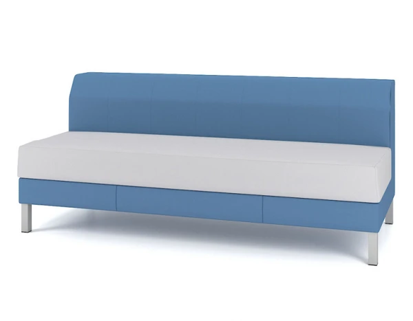 Трехместный модуль со спинкой М9L-3D -1750. Фото 1