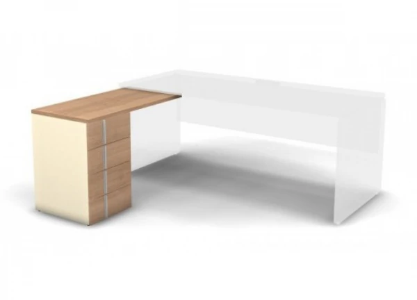 Тумба MDF левая (4 ящика) 48T041+48T161. Фото 1