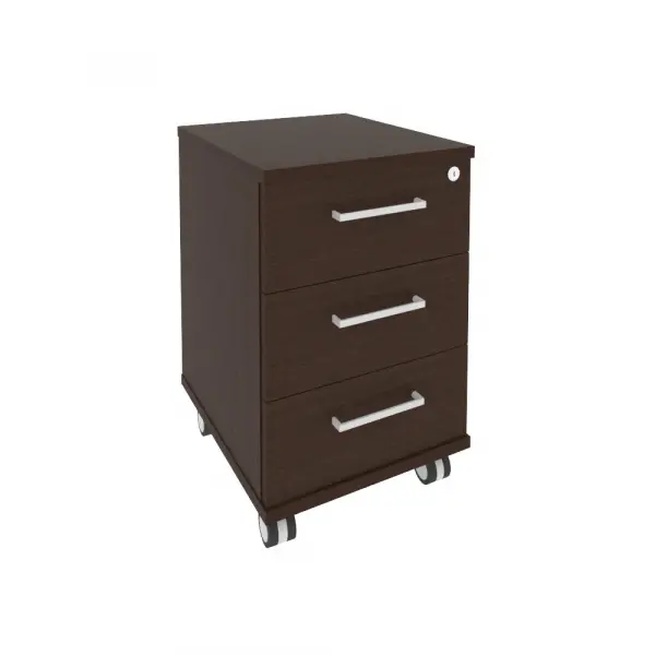 Тумба мобильная (3 ящика, центральный замок) KTM-1. Фото 1