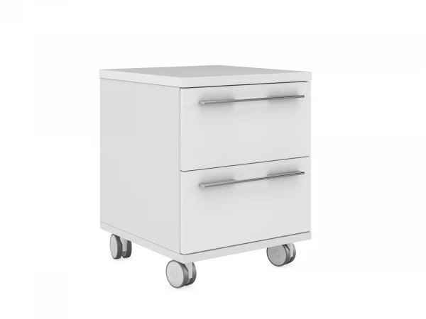Тумба мобильная с 2 ящиками ЕМР201.HGW. Фото 1