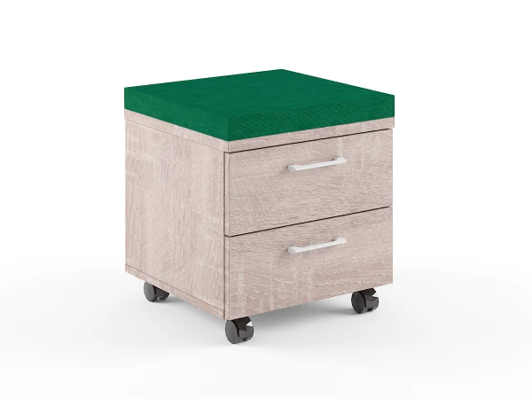 Тумба мобильная с подушкой XMC-2D*. Фото 1