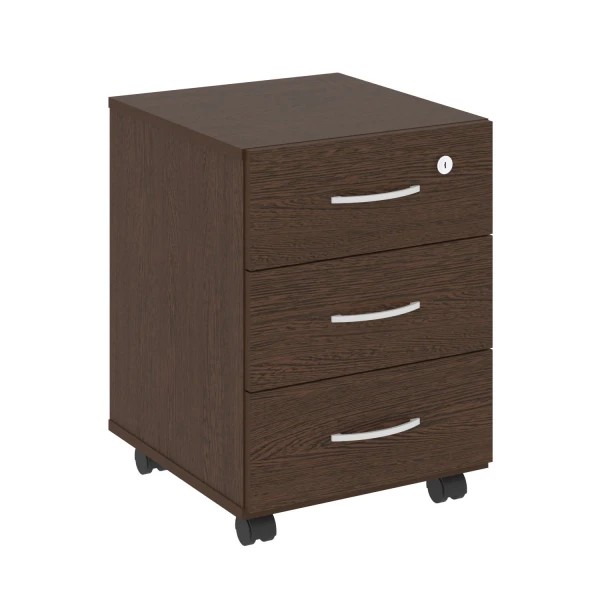 Тумба подкатная (3 ящика, с замком) В.ТМ-3. Фото 1