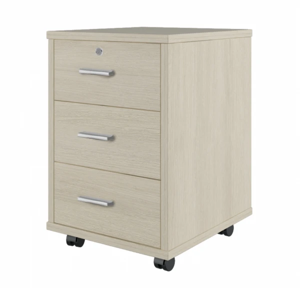 Тумба подкатная с 3 ящиками TRD29630308. Фото 1