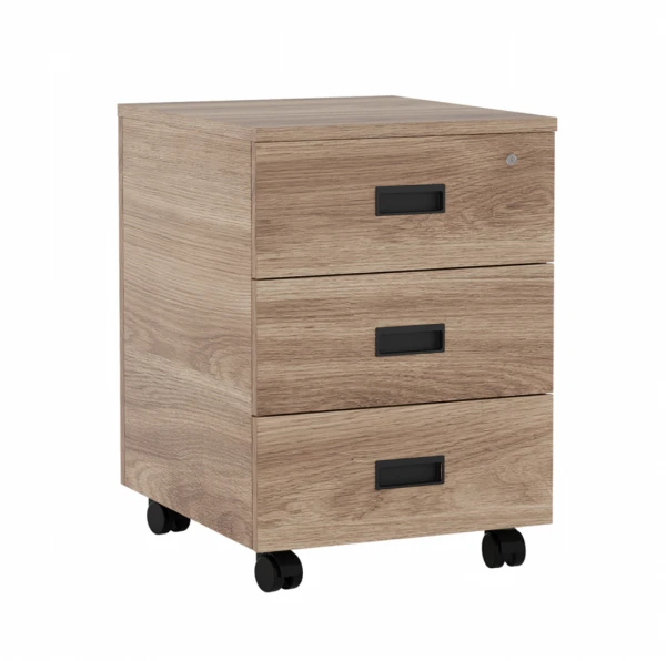 Тумба подкатная с 3 ящиками LVP19030306. Фото 1