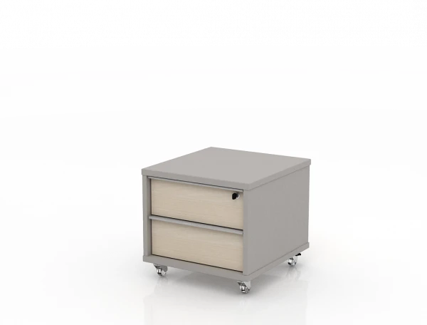 Тумба подкатная с замком ТН575Т/1_ЗМ. Фото 1