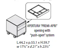 Тумба подкатная 156208. Фото 1