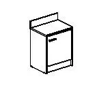 Тумба прикроватная с дверкой Т-206. Фото 1