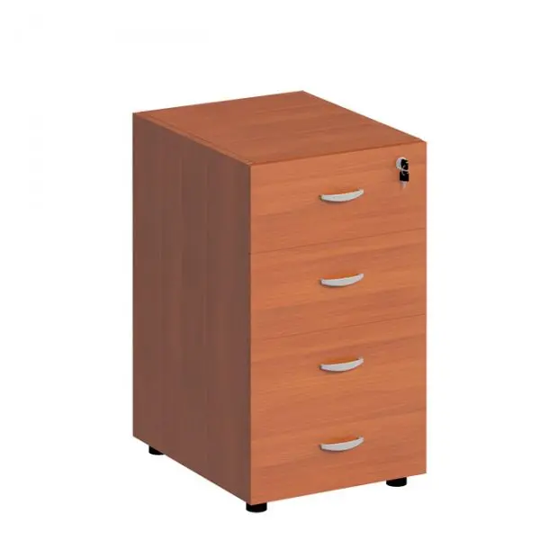 Тумба приставная 4-х ящичная без крышки с замком ФС 506. Фото 1