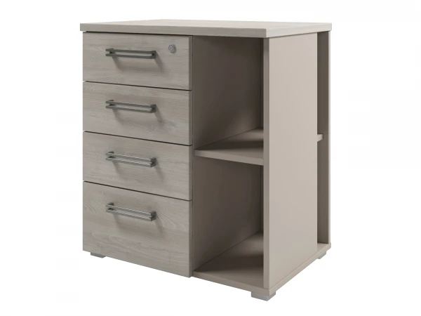 Тумба приставная, 4 ящика D-222. Фото 1