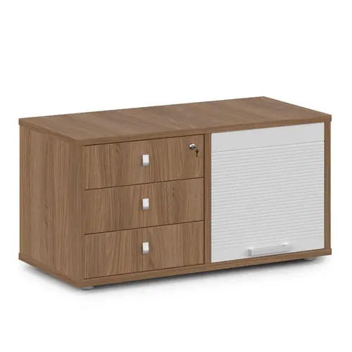 Тумба приставная Греденция с жалюзи. V-212. Фото 1