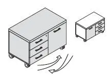 Тумба сервисная 155128. Фото 1