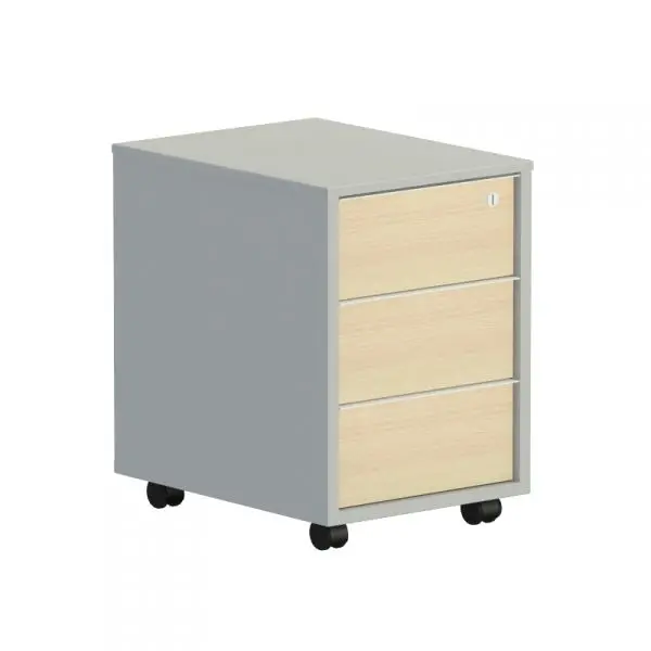 Тумба выкатная 3-ящ. С замком 213. Фото 1