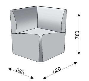 Угловая секция. Фото 1