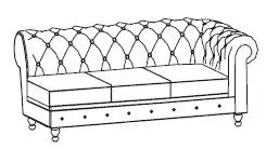 Угловой элемент с левым подлокотником (с раскладушкой) Диван Боттичелли Энгл-3LR. Фото 1